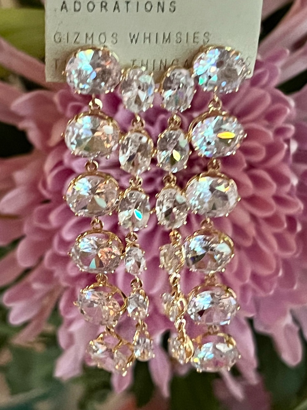 NWT Anthropologie Crystal Chandeliers